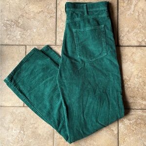 BDG Green Corduroy Women's Pants